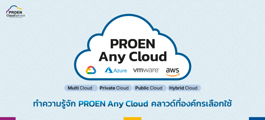 ทำความรู้จัก PROEN Any Cloud คลาวด์ที่องค์กรเลือกใช้ – Proen Multicloud